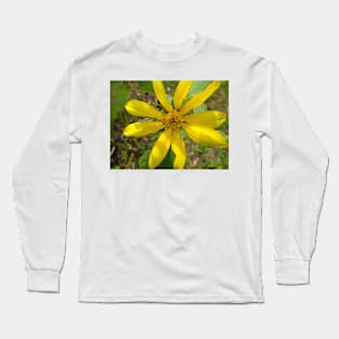 Small Sunflower Long Sleeve T-Shirt